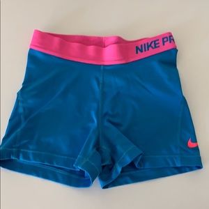 Nike Pro spandex shorts